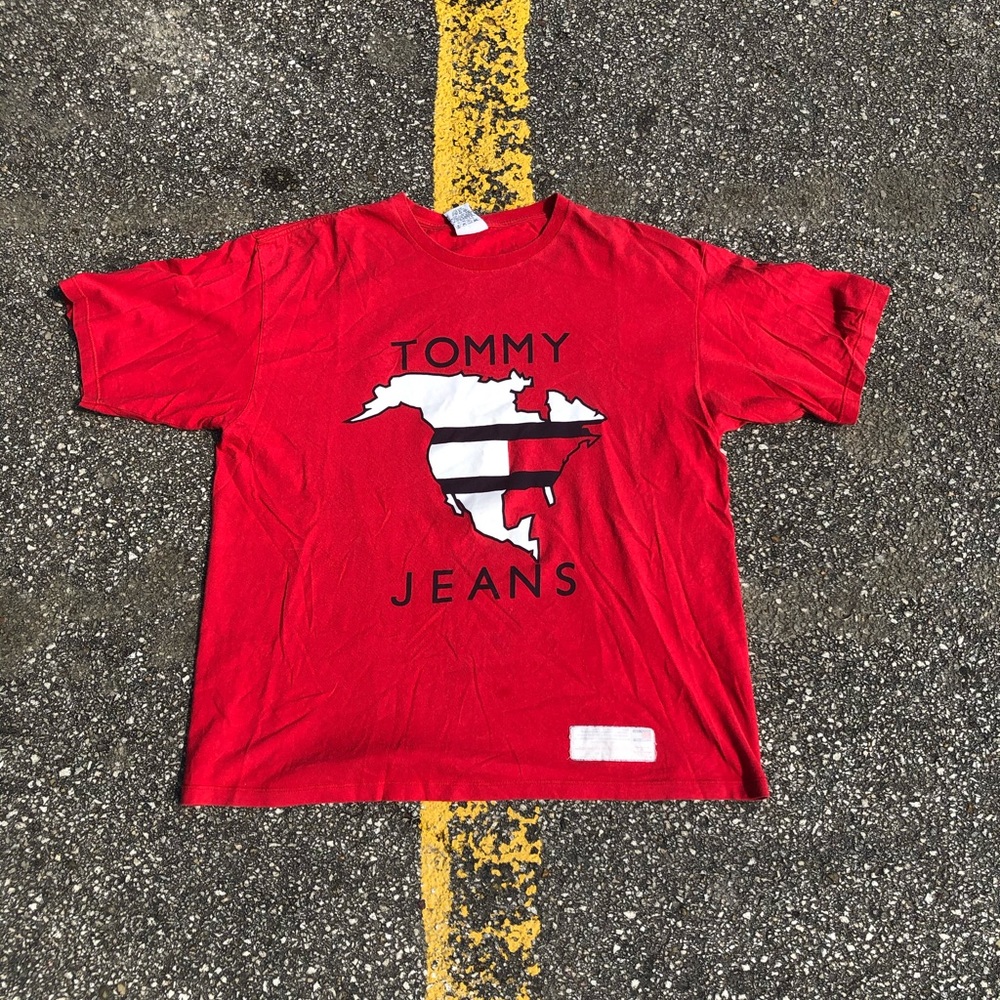Vintage 90s Tommy Hilfiger Jeans America shirt